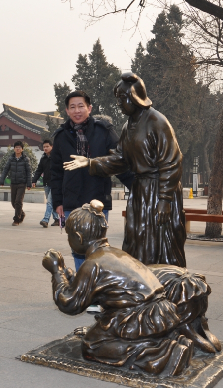 十月红枫的第一张照片--福建认干亲服务网